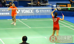 2013年亚洲羽毛球锦标赛 王仪涵VS 广濑荣理子女单半决赛录像