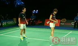 2011年丹麦羽毛球公开赛 李龙大/河贞恩VS 池田信太郎/潮田玲子混双1 4决赛录像