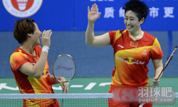 2012年世界羽联总决赛 于洋/王晓理VS 卡米拉·吕特·尤尔/克里斯汀娜·佩蒂森女双决赛录像