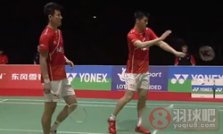 2011年世界羽毛球锦标赛 蔡赟/傅海峰VS 彼德森/乔纳斯·拉斯姆森男双1 4决赛高清比赛录像