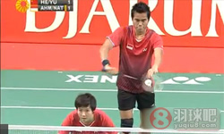 2011年印度尼西亚羽毛球公开赛 通托维·阿马德/利利亚纳·纳西尔VS 何汉斌/于洋混双1 4决赛录像