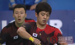 2014年韩国羽毛球公开赛 远藤大由/早川贤一VS 李龙大/柳延星男双1 4决赛录像