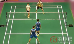 2016年澳门羽毛球公开赛  张楠/李茵晖vs 麦喜俊/杨雅亭 混双1 8决赛录像