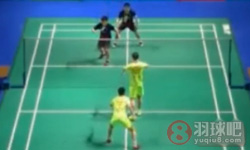 2015年世界羽联总决赛 傅海峰/张楠VS 远藤大由/早川贤一男双小组赛录像