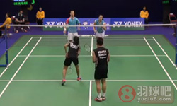 2014年香港羽毛球公开赛 里基·维迪安托/普斯皮达·里奇·蒂莉VS 鲁伊特/萨曼塔·巴宁混双1 16决赛录像