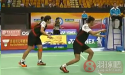 2012年香港羽毛球公开赛 约金·费舍尔·尼尔森/克里斯汀娜·佩蒂森VS 弗兰·库尔尼亚万·邓/申迪·普斯帕·伊拉瓦蒂混双1 4决赛录像