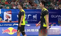 2013年世界羽毛球锦标赛 刘小龙/邱子瀚VS 桥本博且/平田典靖男双1 16决赛录像
