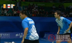 2010年亚运会羽毛球比赛 马尔基斯·基多/亨德拉·塞蒂亚万VS 陈宏麟/林祐琅男双1 4决赛高清比赛录像